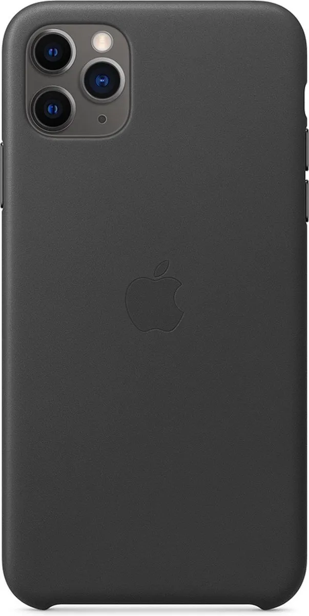 Apple iPhone 11 Pro Max Leren Hoesje MX0E2ZM/A - Zwart - afbeelding 6 van 6