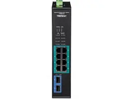 Trendnet TI-PGM102 10-Poorts Industrieel Gigabit PoE+ Switch - afbeelding 4 van 6