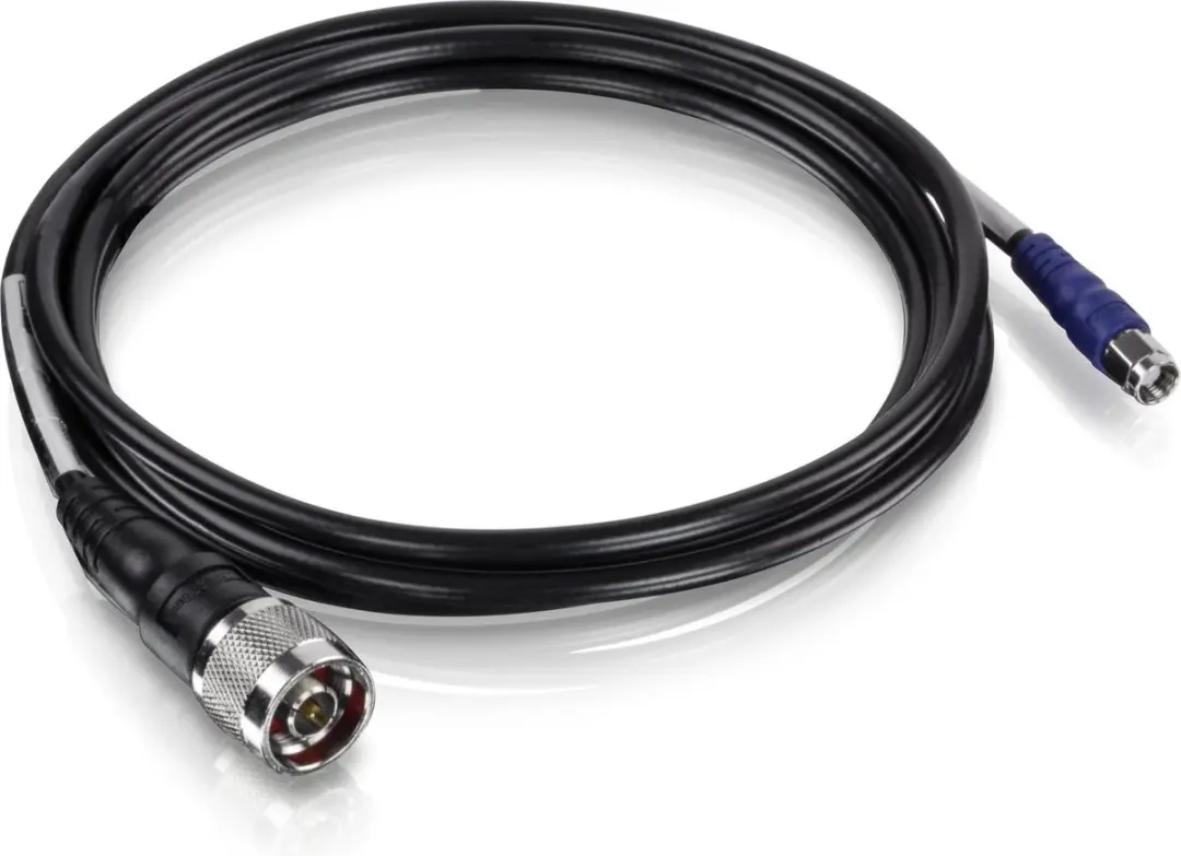 Trendnet TEW-L202 Antennekabel 2m - Omgekeerde SMA naar N - Zwart - afbeelding 3 van 6