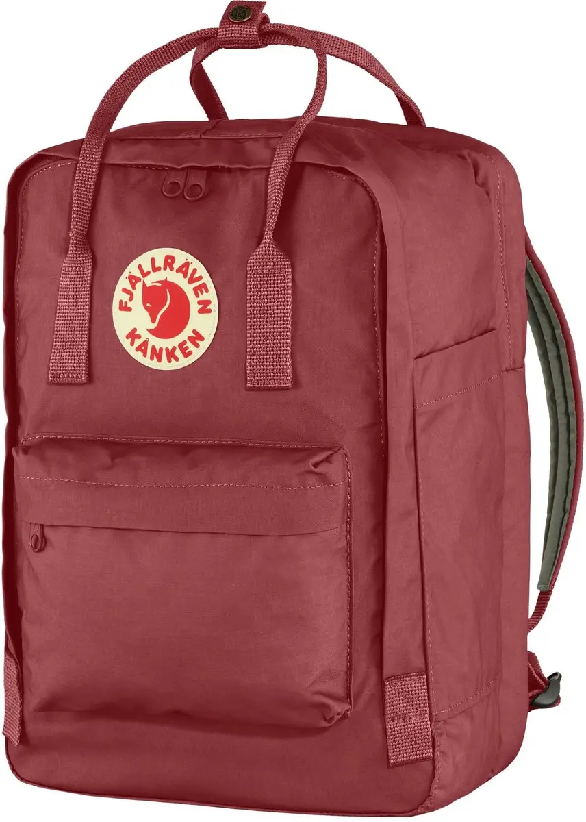 Fjällräven Kånken Laptop 15" Rugzak - Ox Red - afbeelding 3 van 6