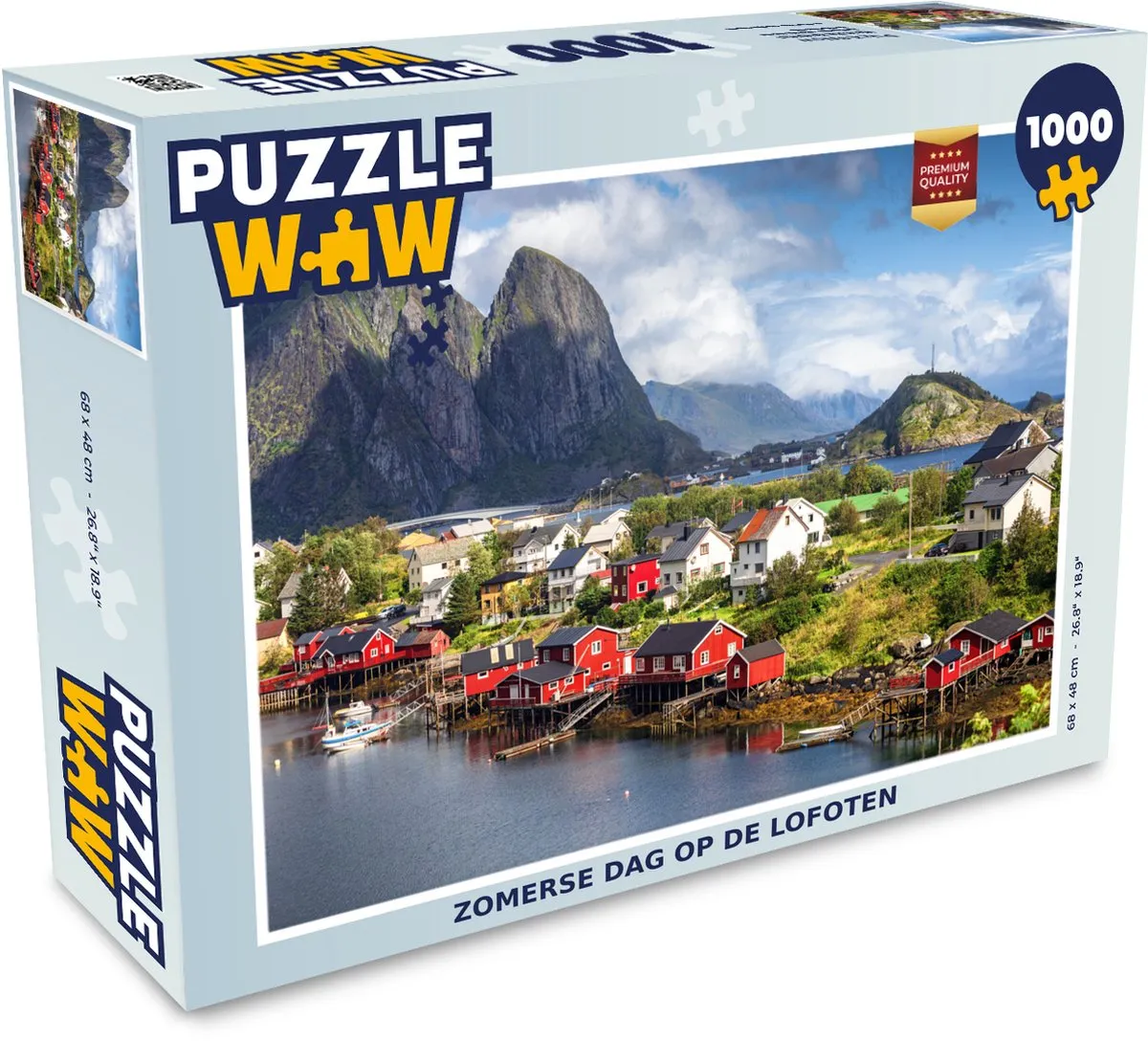 PuzzleWow Legpuzzel 1000 Stuks