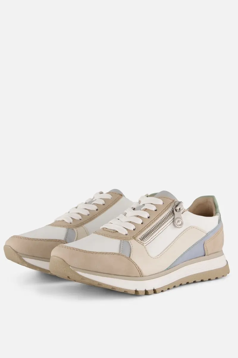 Rieker Sneakers beige Synthetisch