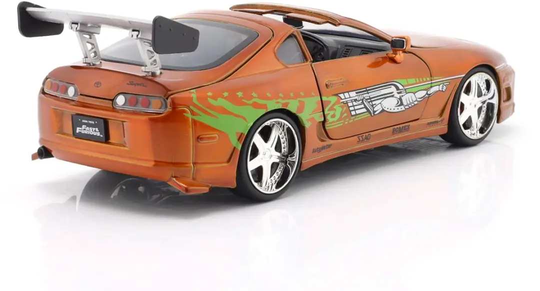 Jada Fast & Furious Toyota Supra 1/24 Diecast Model - Multi - afbeelding 4 van 5