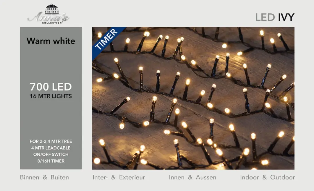 Anna's Collection Ivy Led 700L - Warm Wit - afbeelding 3 van 6