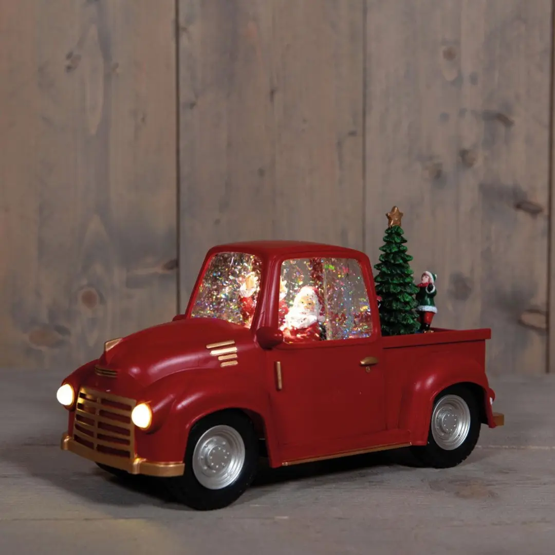Anna's Collection Lantaarn Pick-up 28,5x16,5cm Rood - afbeelding 2 van 2
