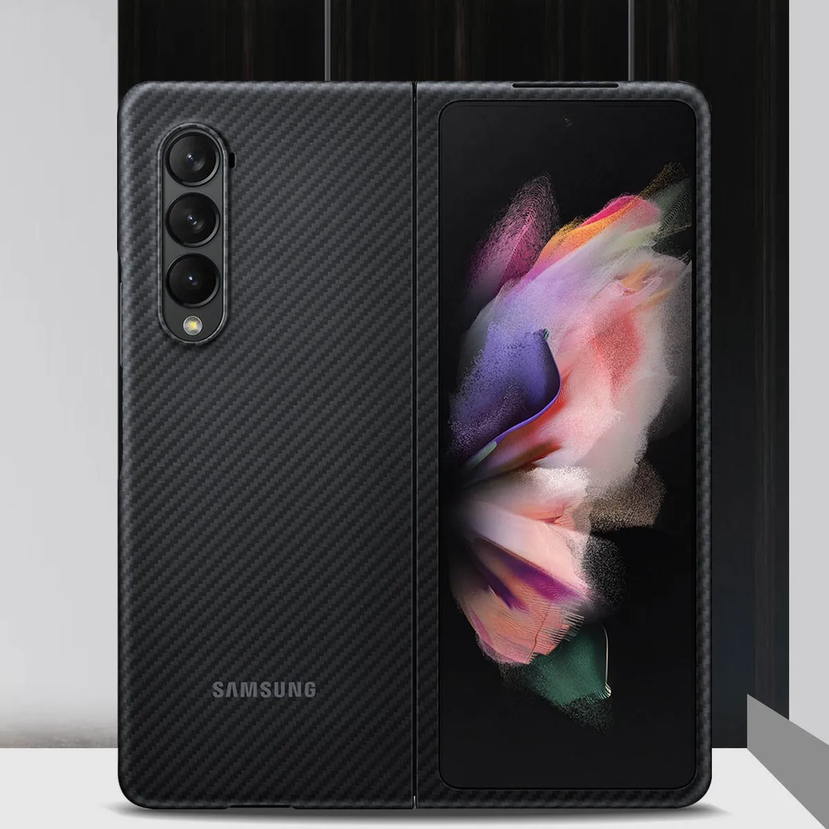 Samsung Galaxy Z Fold3 Aramid Hoesje EF-XF926SBEGWW - Zwart