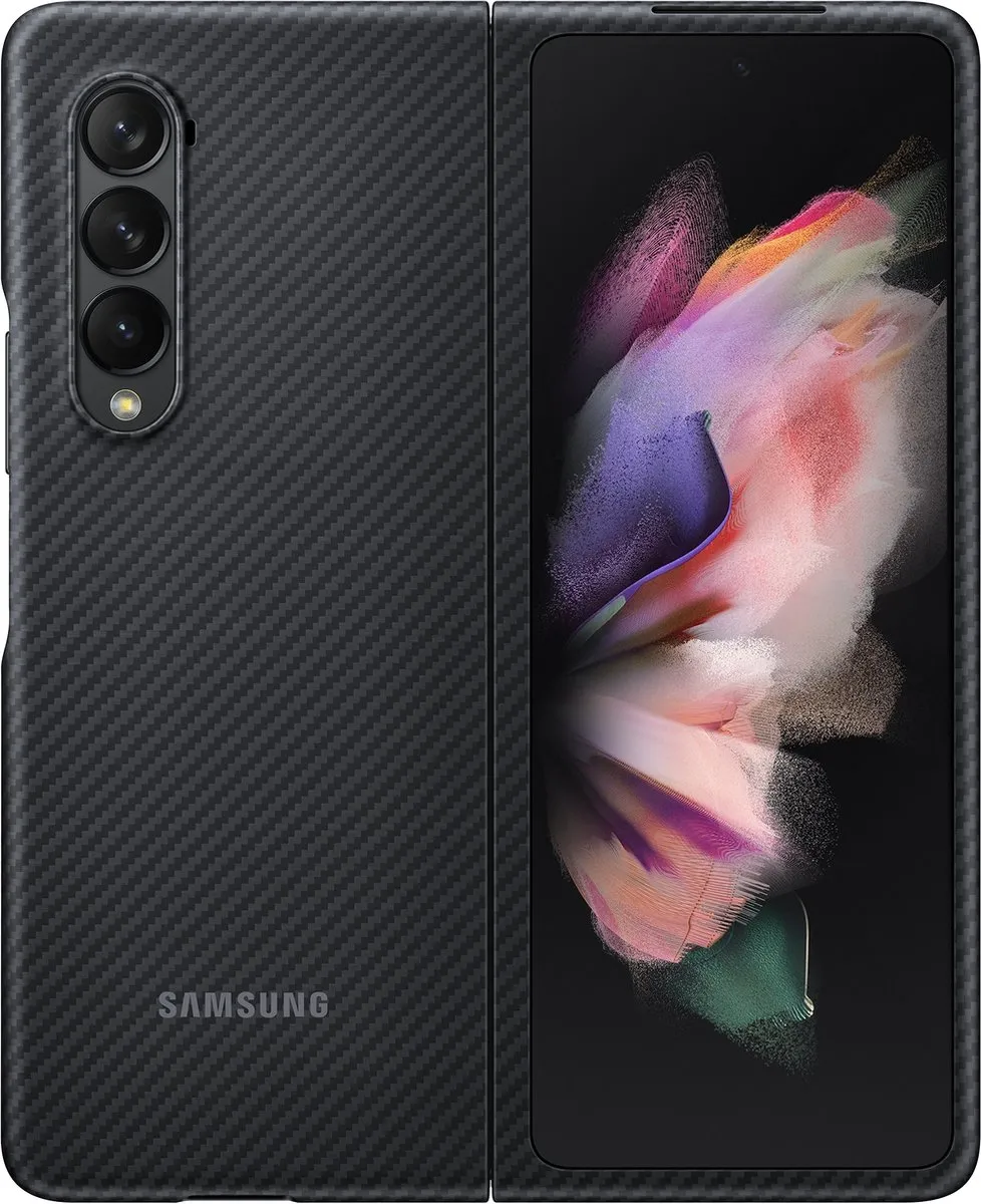 Samsung Galaxy Z Fold3 Aramid Hoesje EF-XF926SBEGWW - Zwart - afbeelding 6 van 6