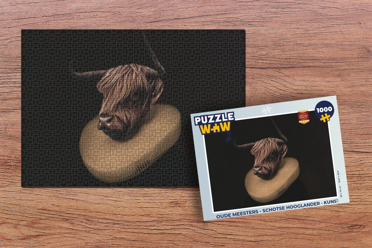 PuzzleWow Oude Meesters Legpuzzel 1000 Stuks - Multicolor