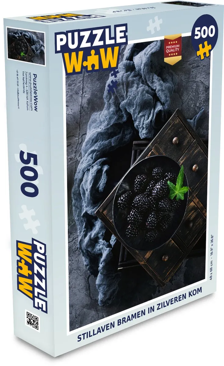 PuzzleWow Braam Legpuzzel 500 Stuks