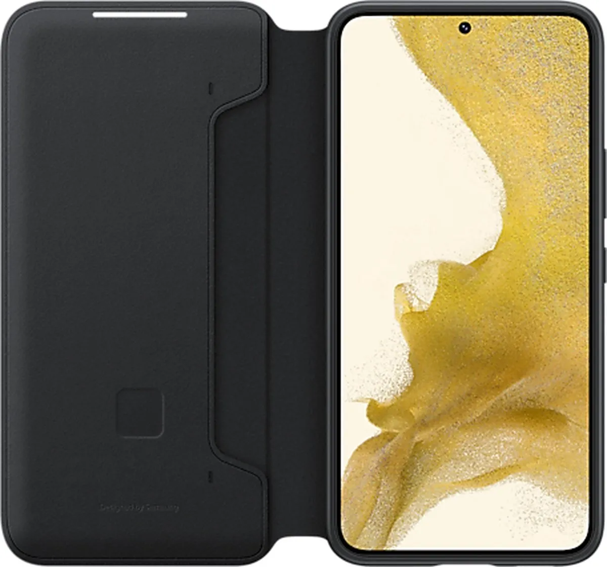 Samsung Galaxy S22 EF-NS901PBEGWW Wallet Case - Zwart - afbeelding 6 van 6