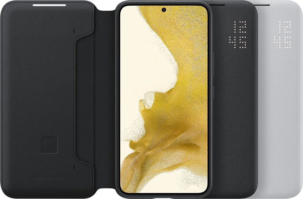 Samsung Galaxy S22 EF-NS901PBEGWW Wallet Case - Zwart