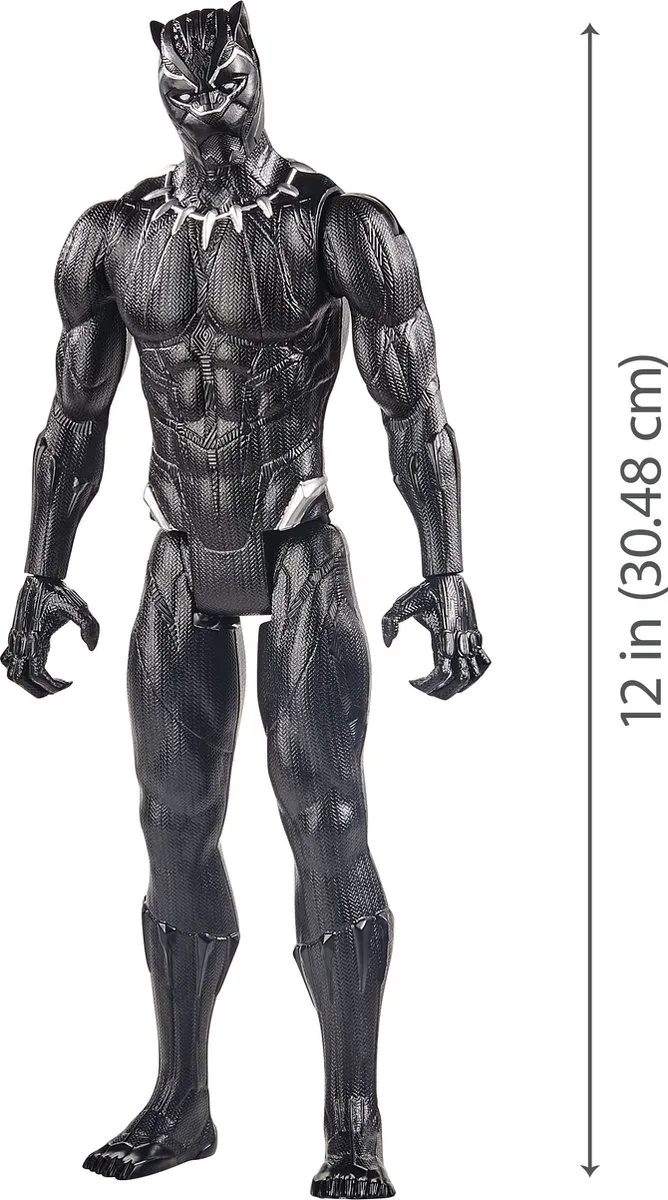 Marvel Black Panther Avengers Titan Hero Actiefiguur 30cm