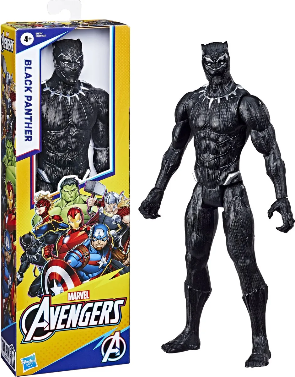 Marvel Black Panther Avengers Titan Hero Actiefiguur 30cm