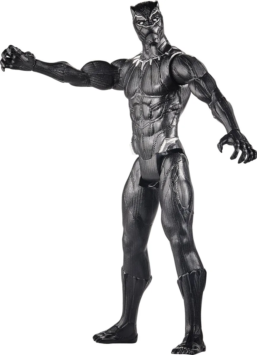 Marvel Black Panther Avengers Titan Hero Actiefiguur 30cm - afbeelding 6 van 6