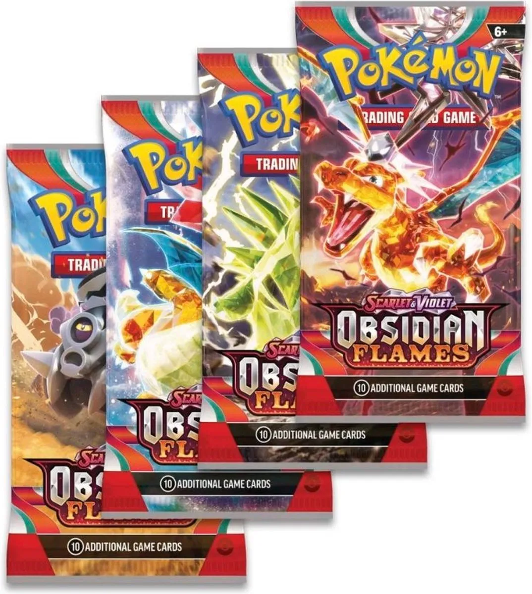 Pokémon Scarlet & Violet Obsidian Flames Booster Box - 36 Booster Packs