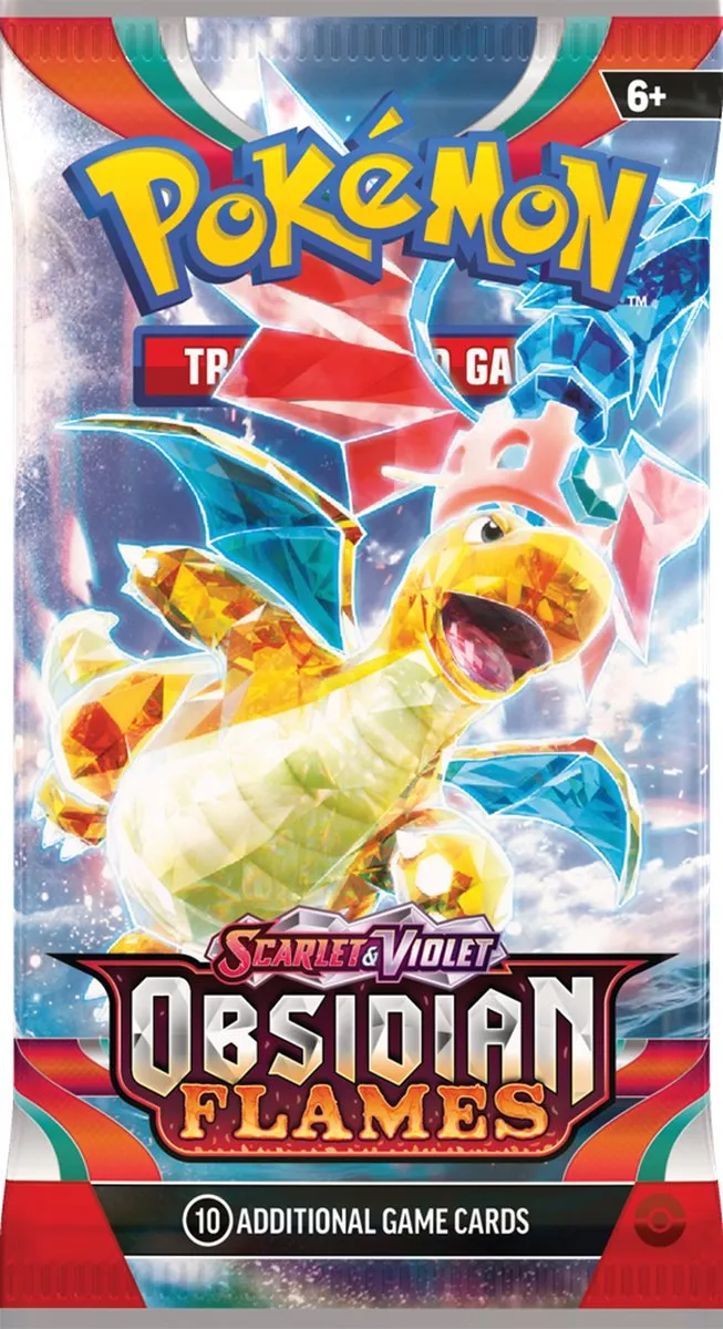 Pokémon Scarlet & Violet Obsidian Flames Booster Box - 36 Booster Packs - afbeelding 6 van 6