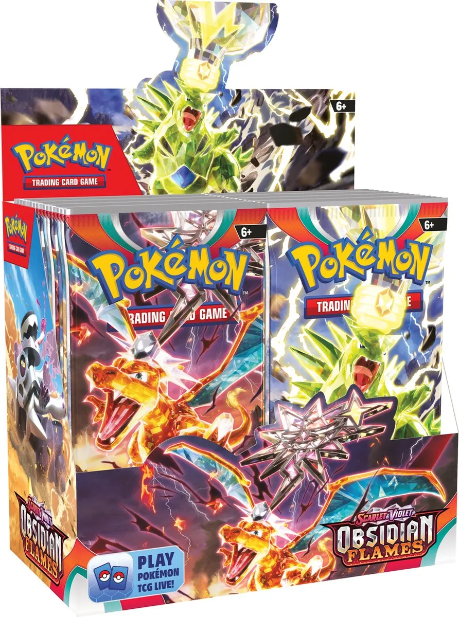 Pokémon Scarlet & Violet Obsidian Flames Booster Box