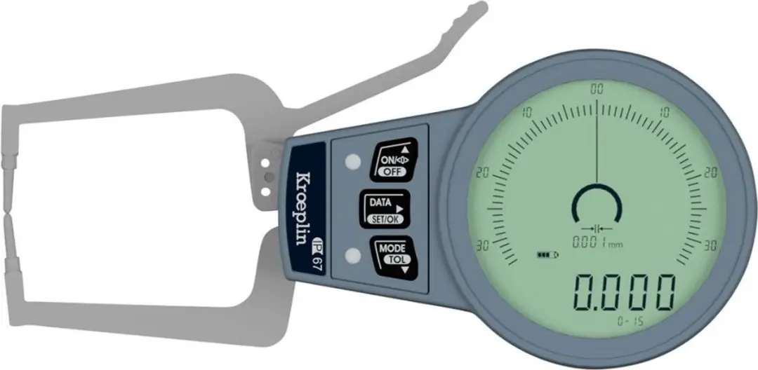 Buitensneltaster 0-15mm KRÖPLIN