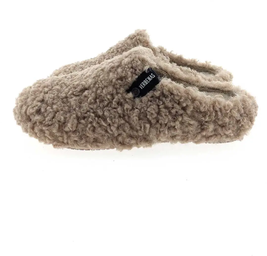 Verbenas York Curly Pantoffels Dames