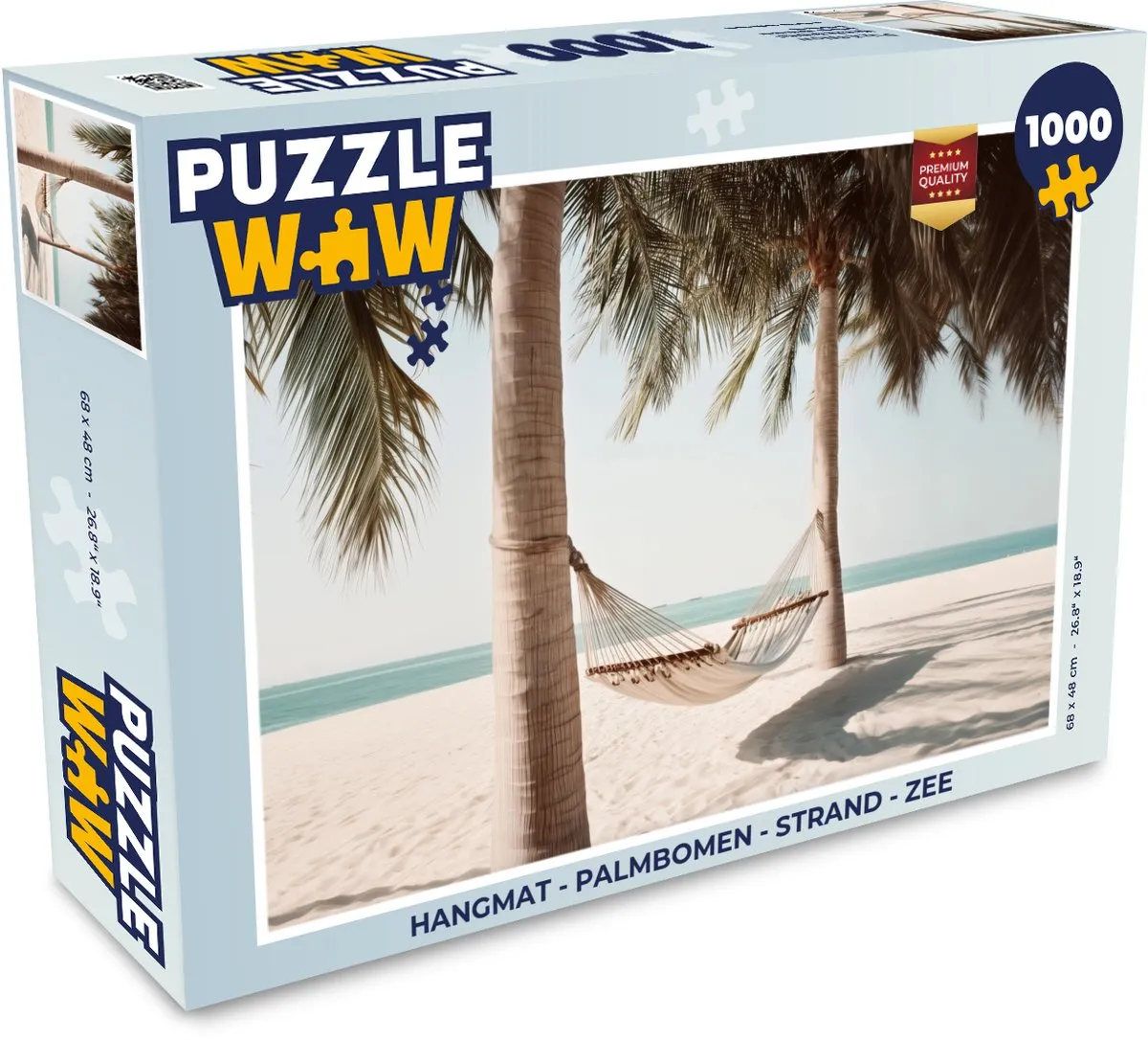 PuzzleWow Hangmat Puzzel 1000 Stuks