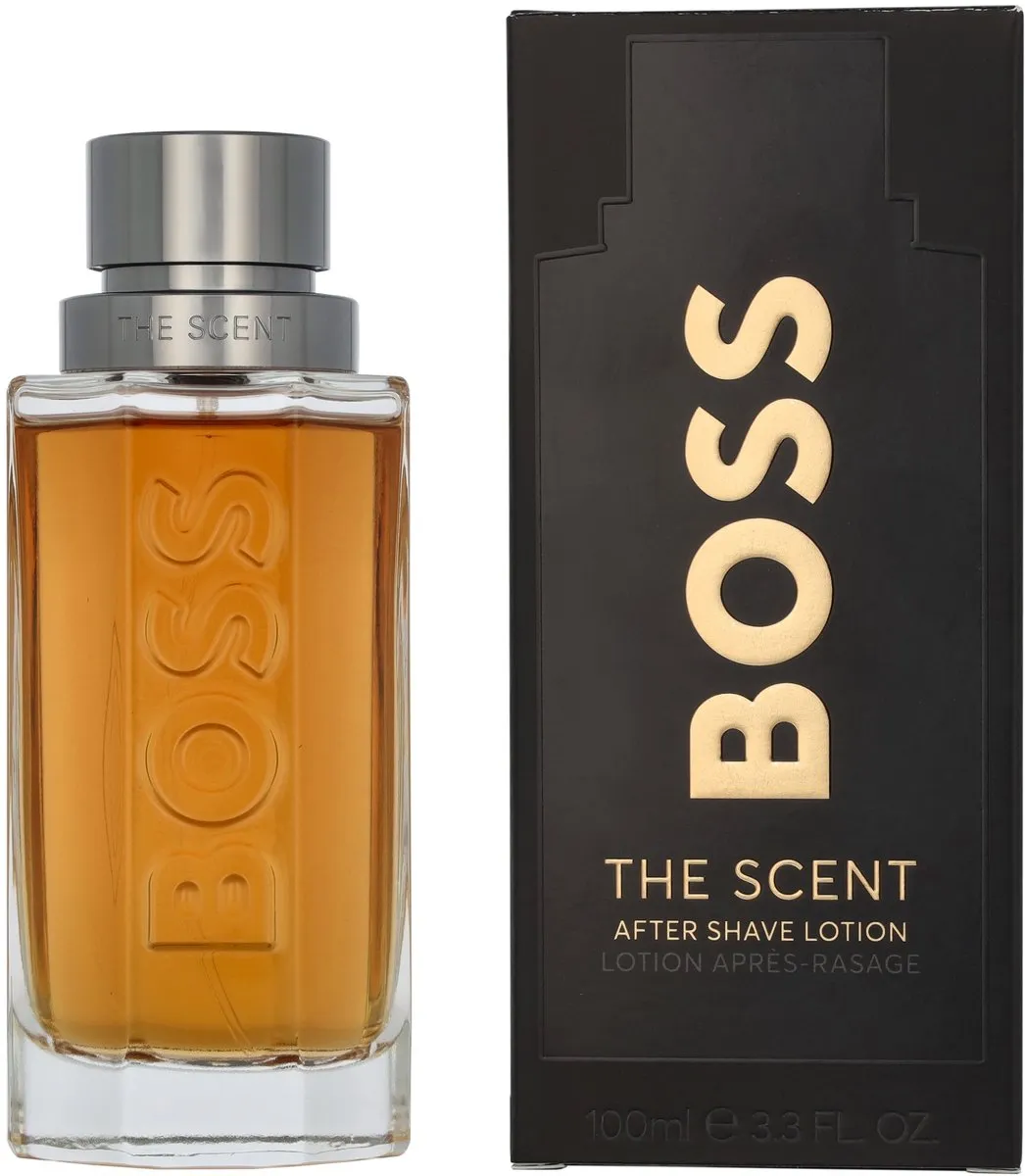 Hugo Boss The Scent Aftershave Lotion 100ml - Gember/Maninka Fruit/Leer