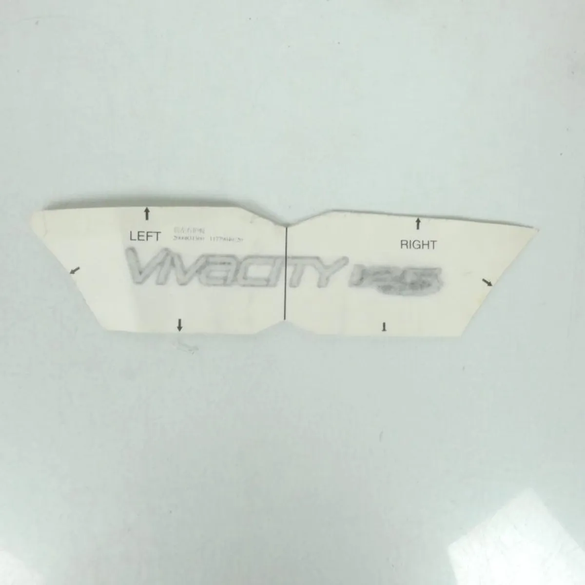 Peugeot 125 Vivacity Autocollant Achterste Behuizing