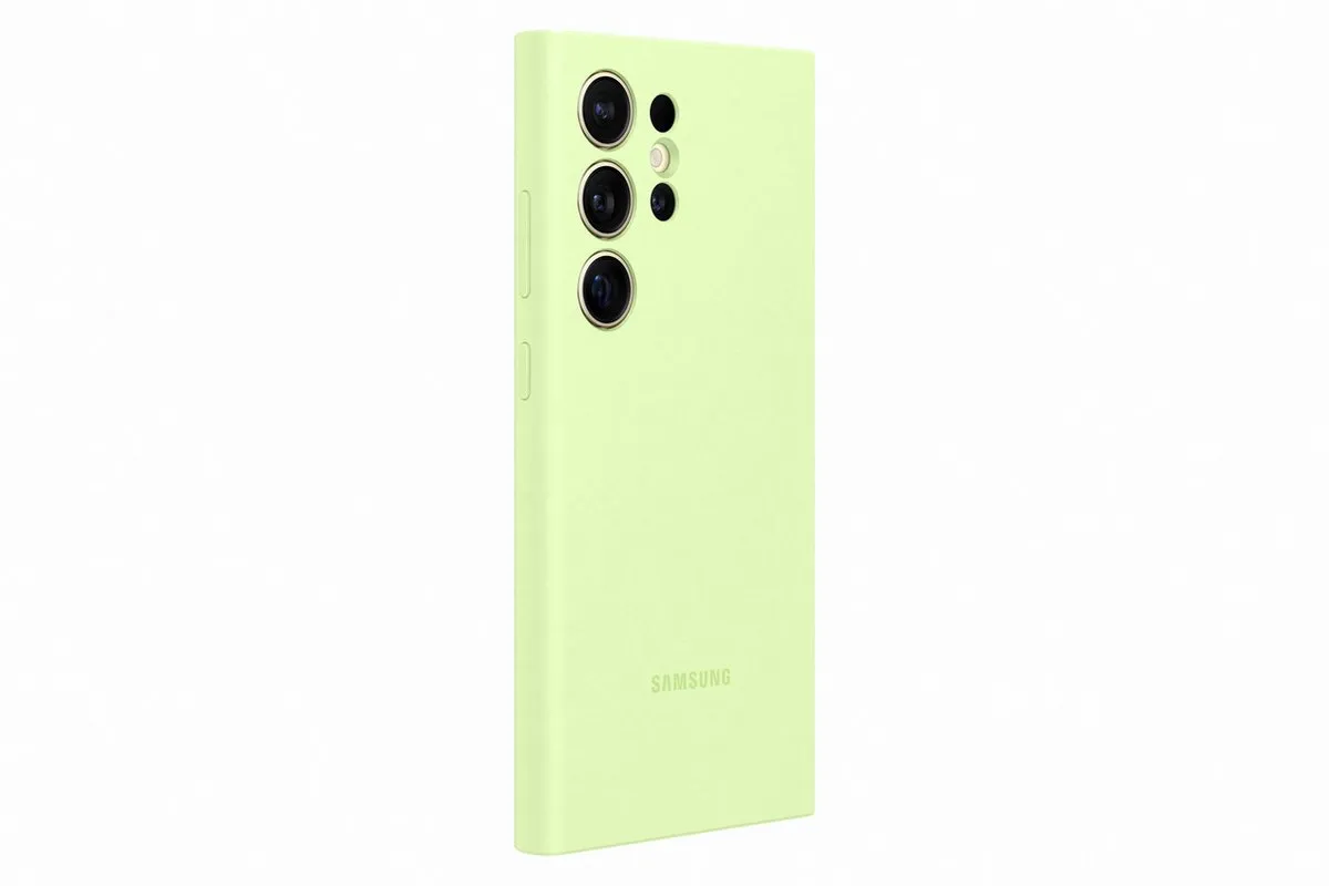 Samsung Silicone Hoes Light Green EF-PS928TGEGWW - Galaxy S24 Ultra