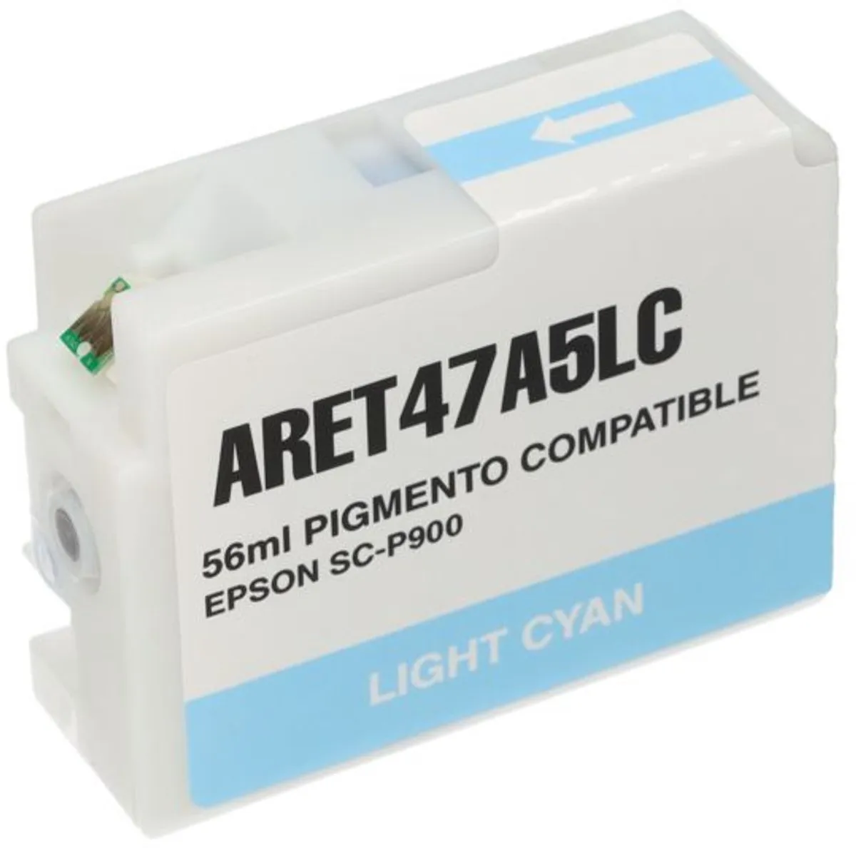 PrintAbout T47A5 Inktcartridge Licht-cyaan 50ml - Epson