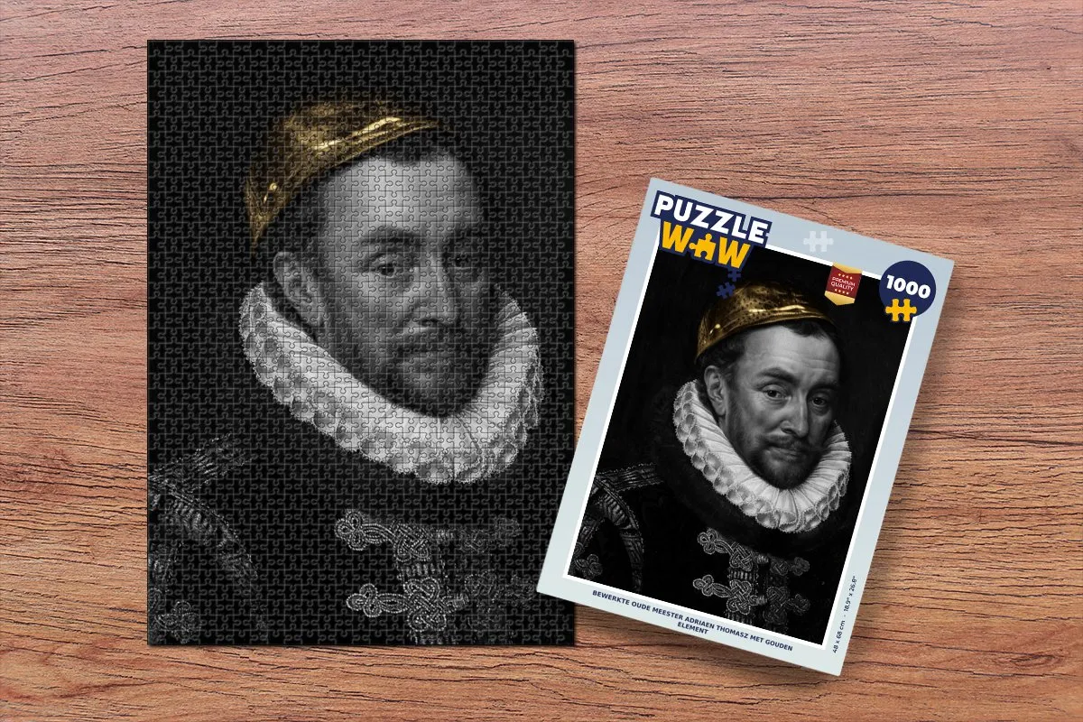 PuzzleWow Willem van Oranje Legpuzzel 1000 Stuks - Multicolor