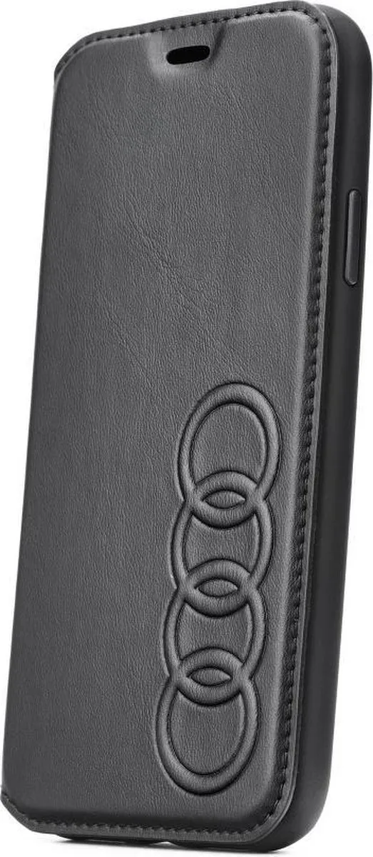 Audi Folio-hoes AU-TPUFCIP8P-TT/D1-BK - iPhone 8 Plus - Zwart