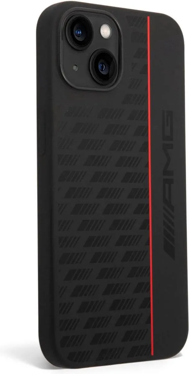 Mercedes-AMG Silicone Hoes iPhone 14 - Zwart