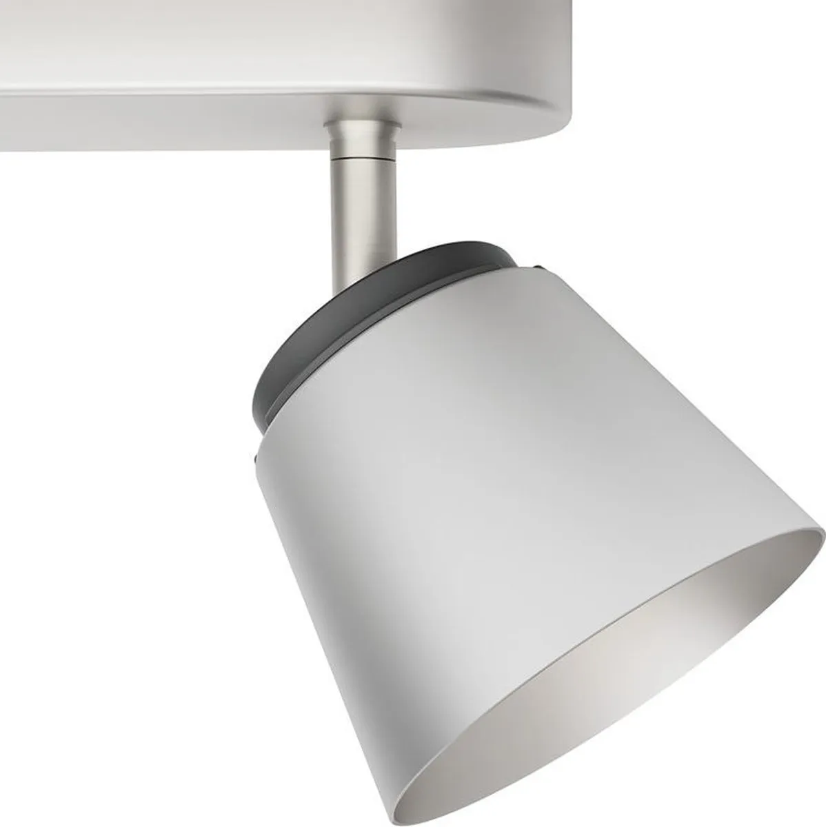 Philips myLiving Dender LED Spot - 1x 4W - Mat chroom & geelkoper