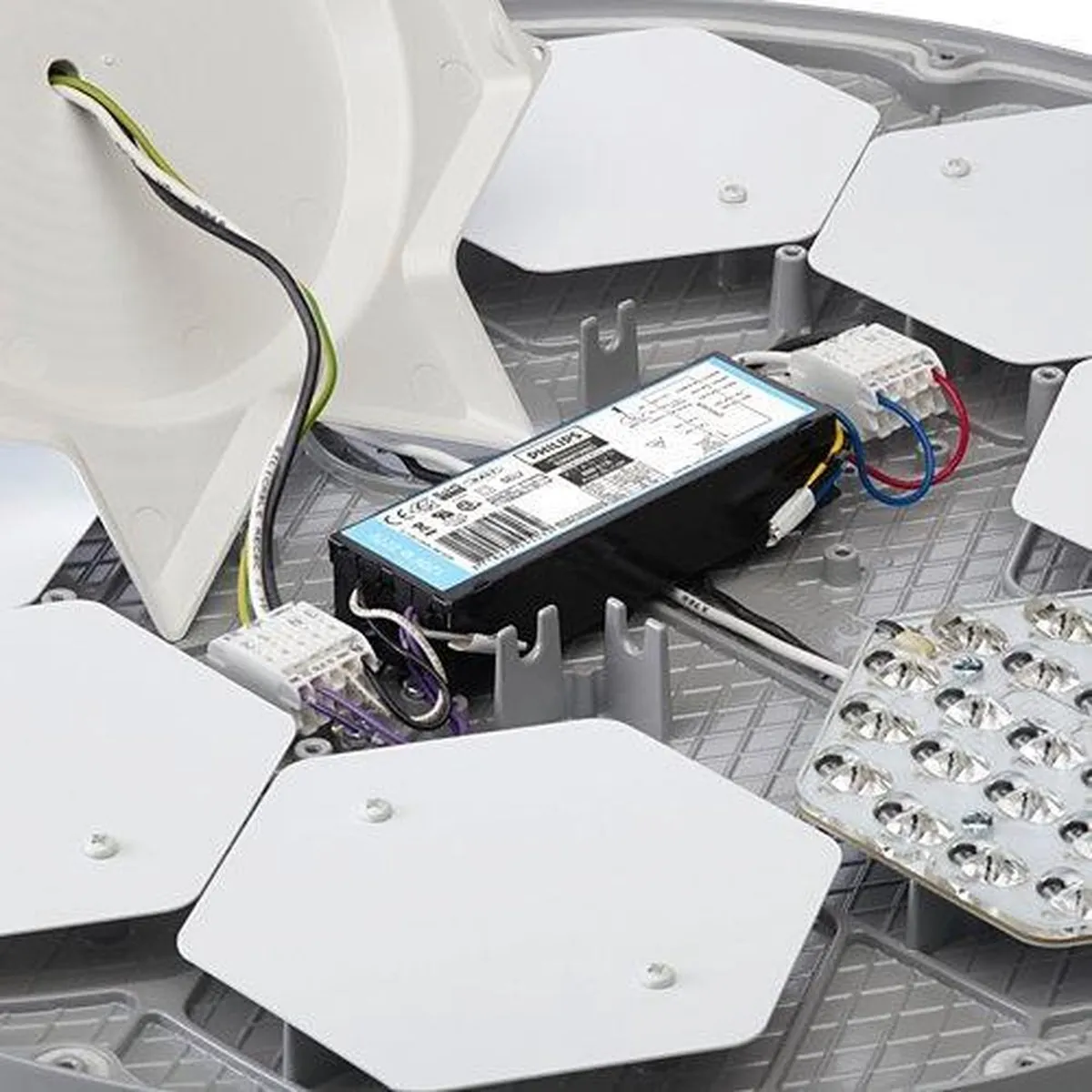 Philips LED TownGuide Performer Mastarmatuur 40W 3000K - Ø62mm Zilver IP66