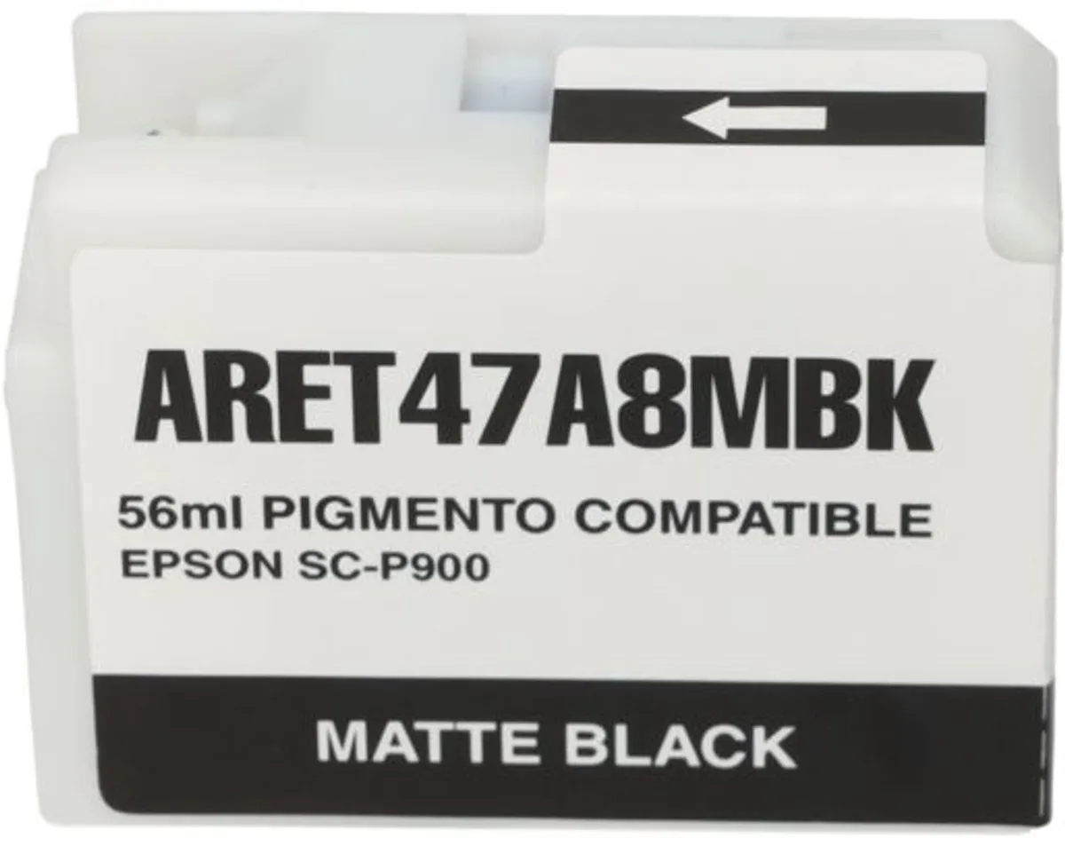 PrintAbout T47A8 Inktcartridge Mat-zwart - 50ml - Epson