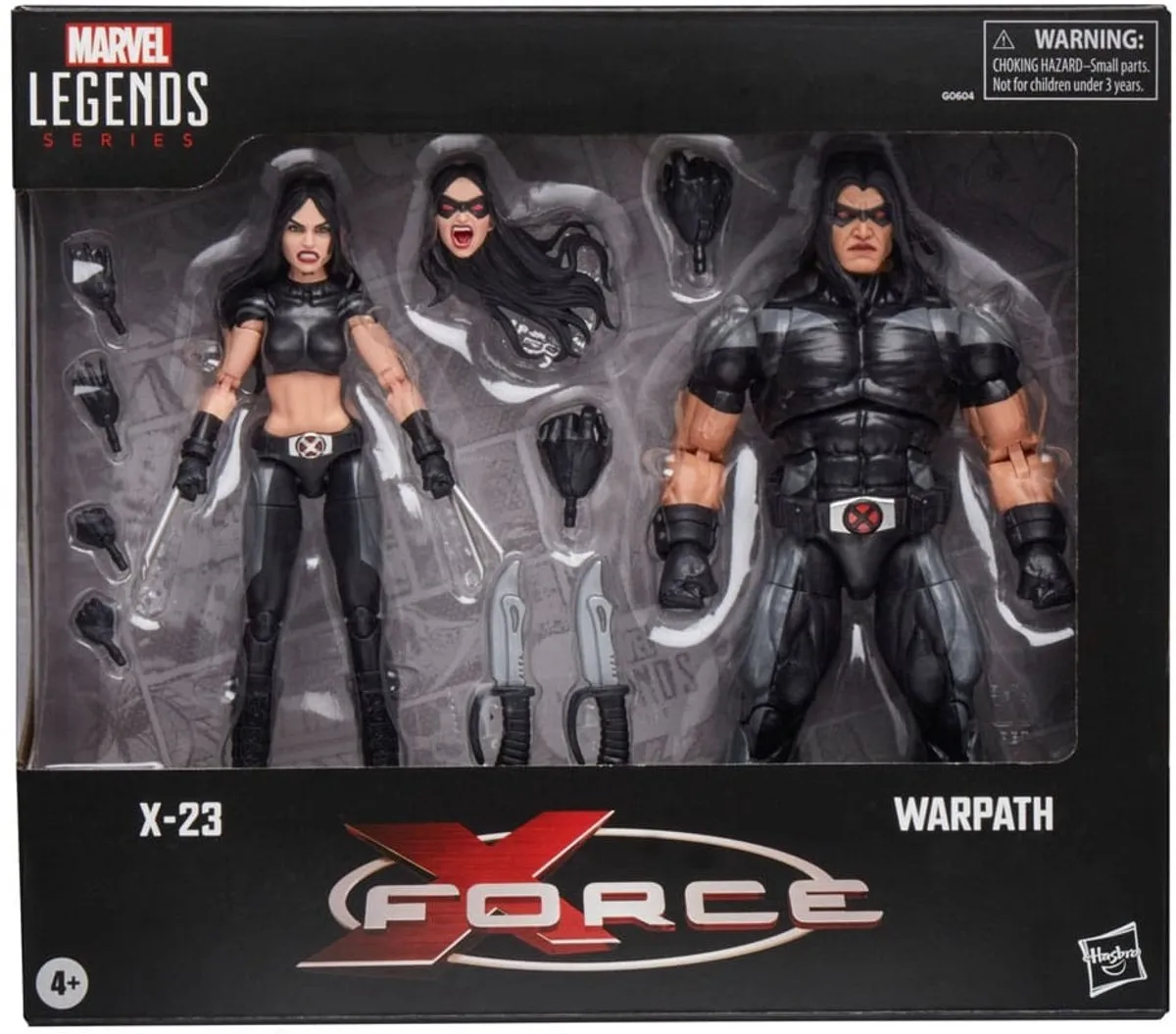 Marvel Legends X-Force X-23 & Warpath Canny G06045L0 Actiefiguur - Multicolor