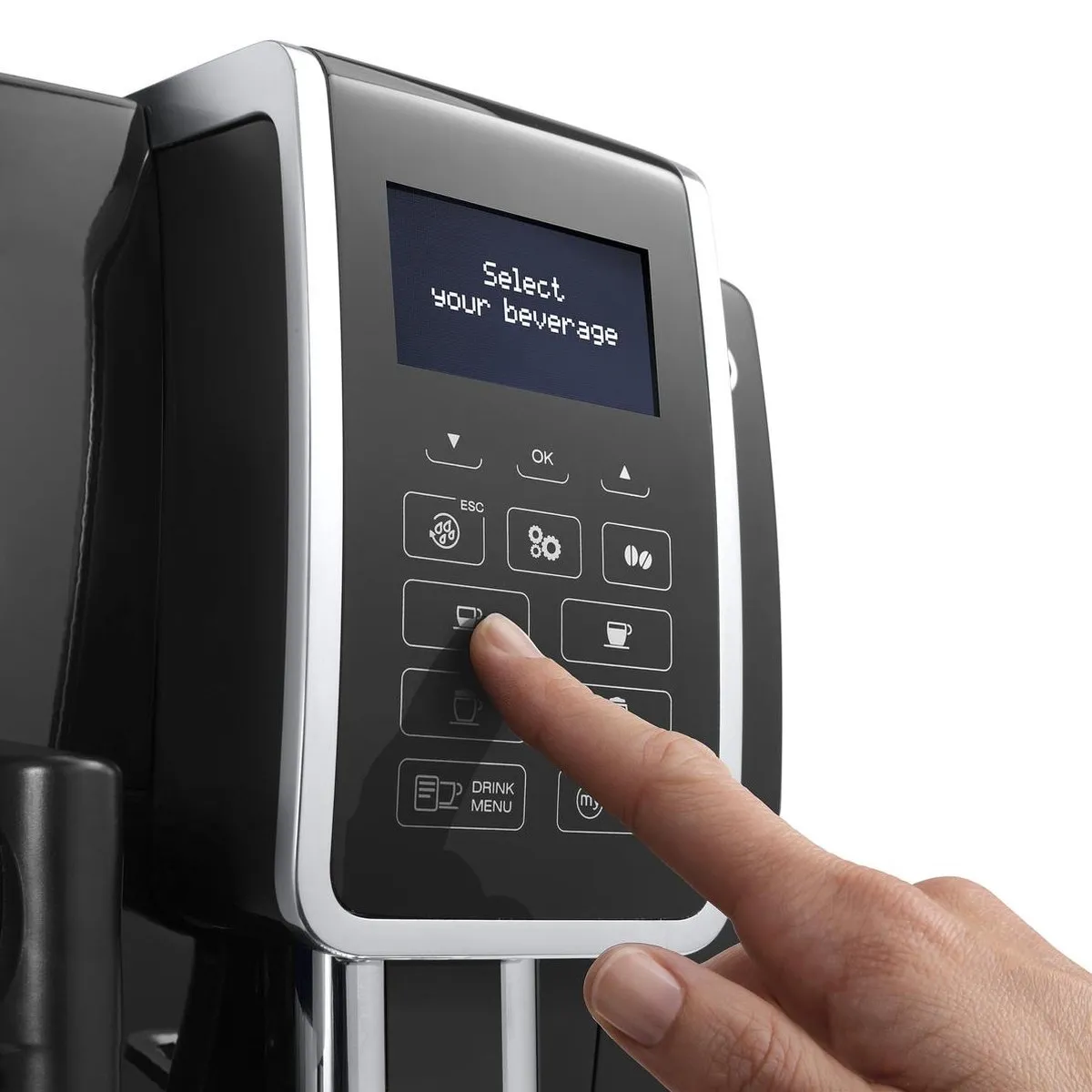 De'Longhi Dinamica ECAM350.55.B Espressomachine - Zwart - afbeelding 6 van 6