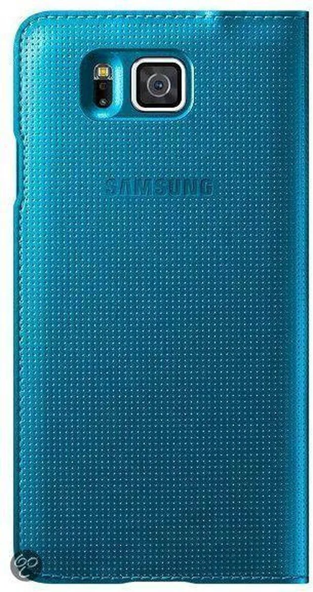 Samsung S View Cover Galaxy Alpha - Blauw