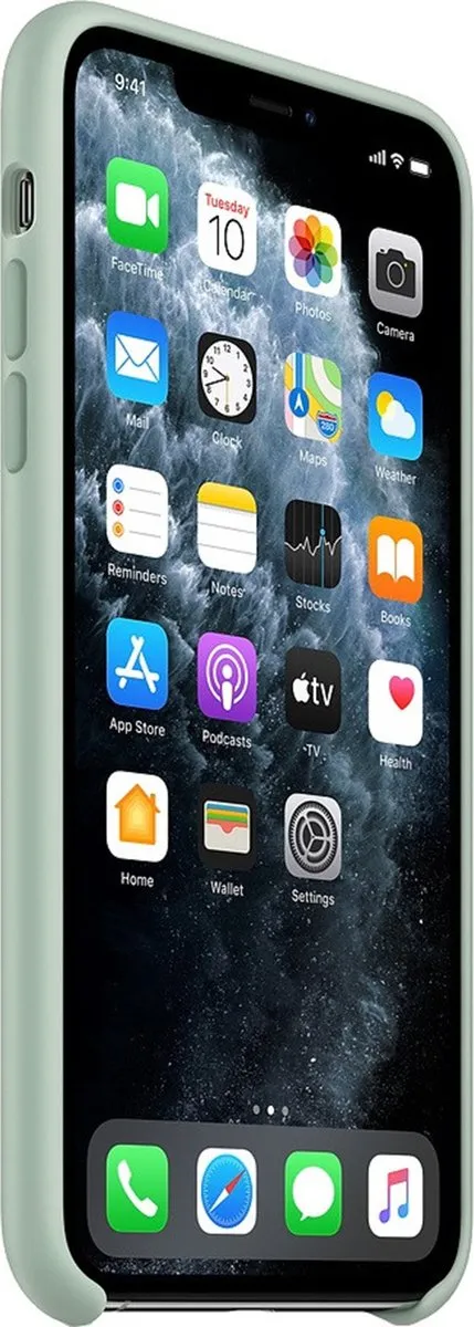 Apple iPhone 11 Pro Max Siliconen Hoesje MXM92ZM/A - Mint