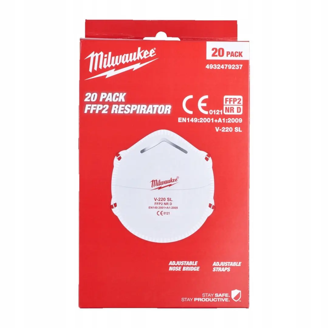 Milwaukee FFP2 Stofmasker