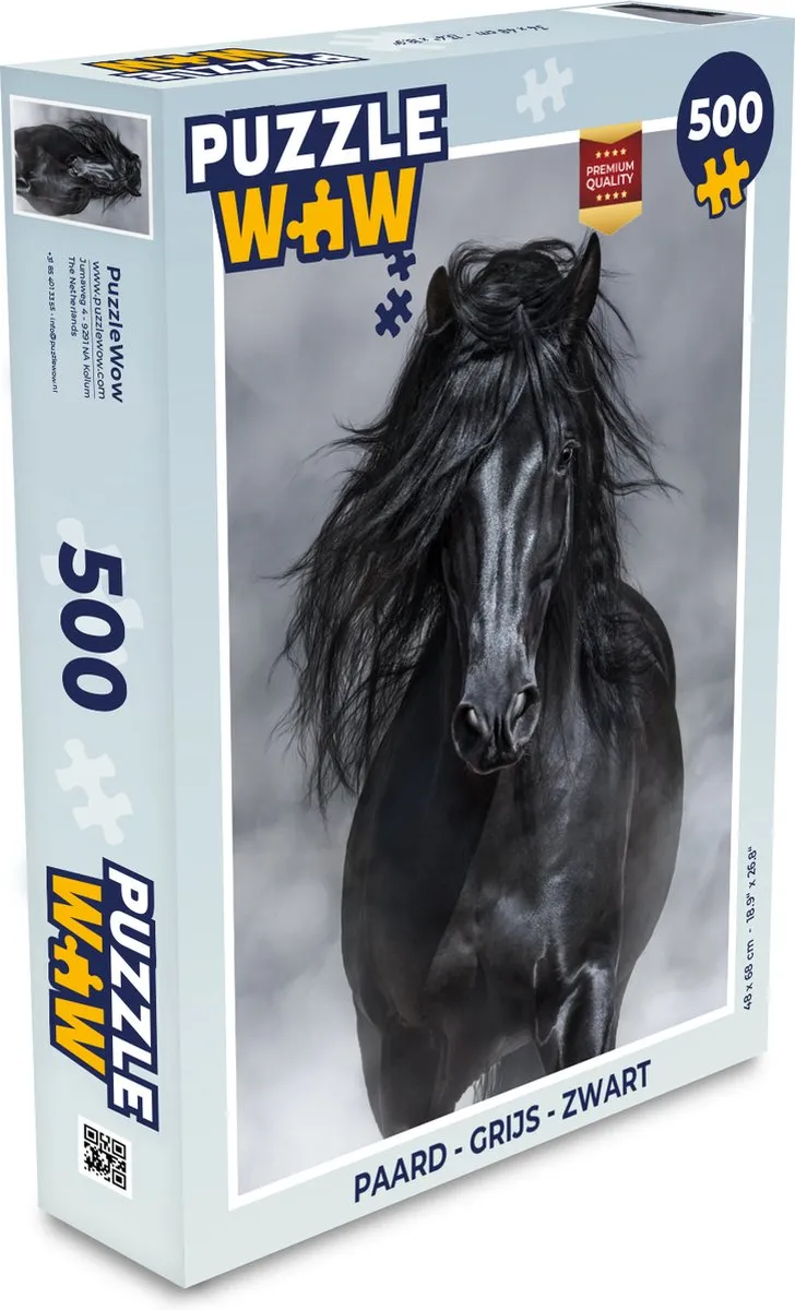 PuzzleWow Paard Legpuzzel 500 Stuks