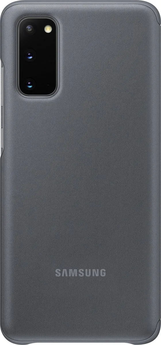 Samsung Clear View Hoesje Galaxy S20 - Grijs