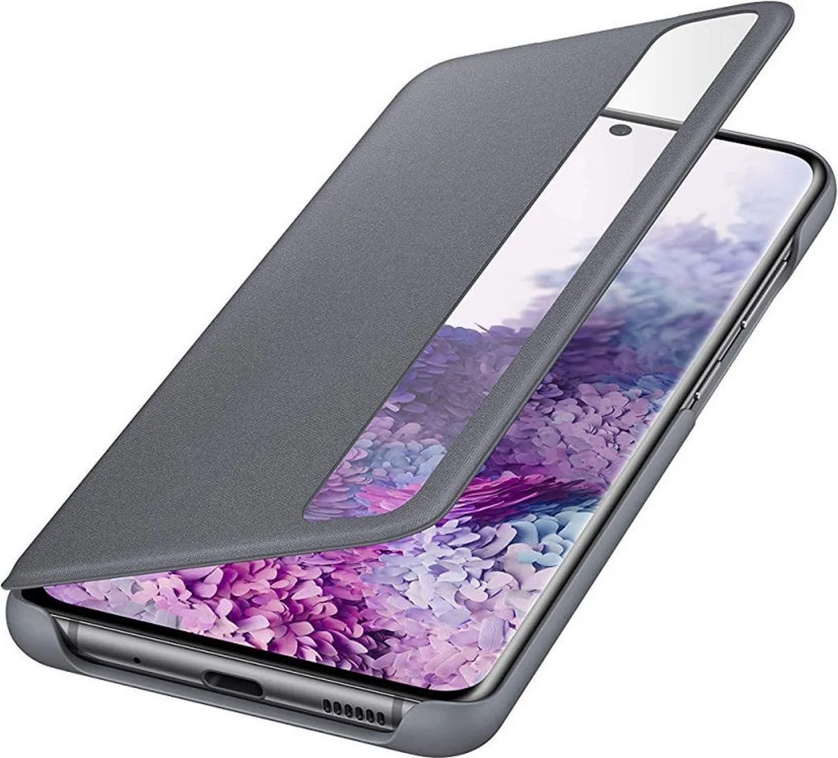 Samsung Clear View Hoesje Galaxy S20 - Grijs - afbeelding 6 van 6