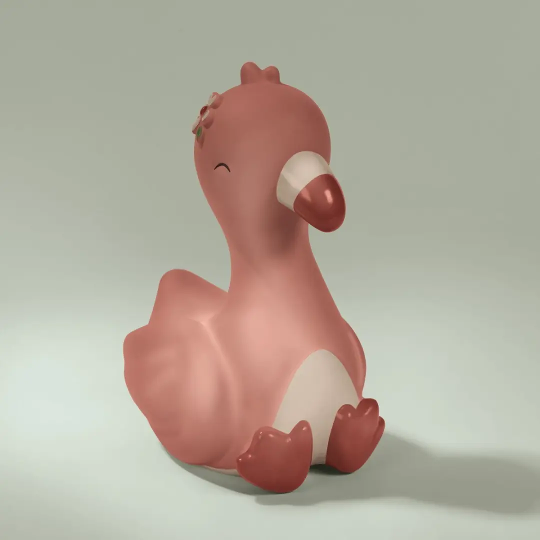 Little Dutch Flamingo Nachtlampje - Roze - afbeelding 2 van 6