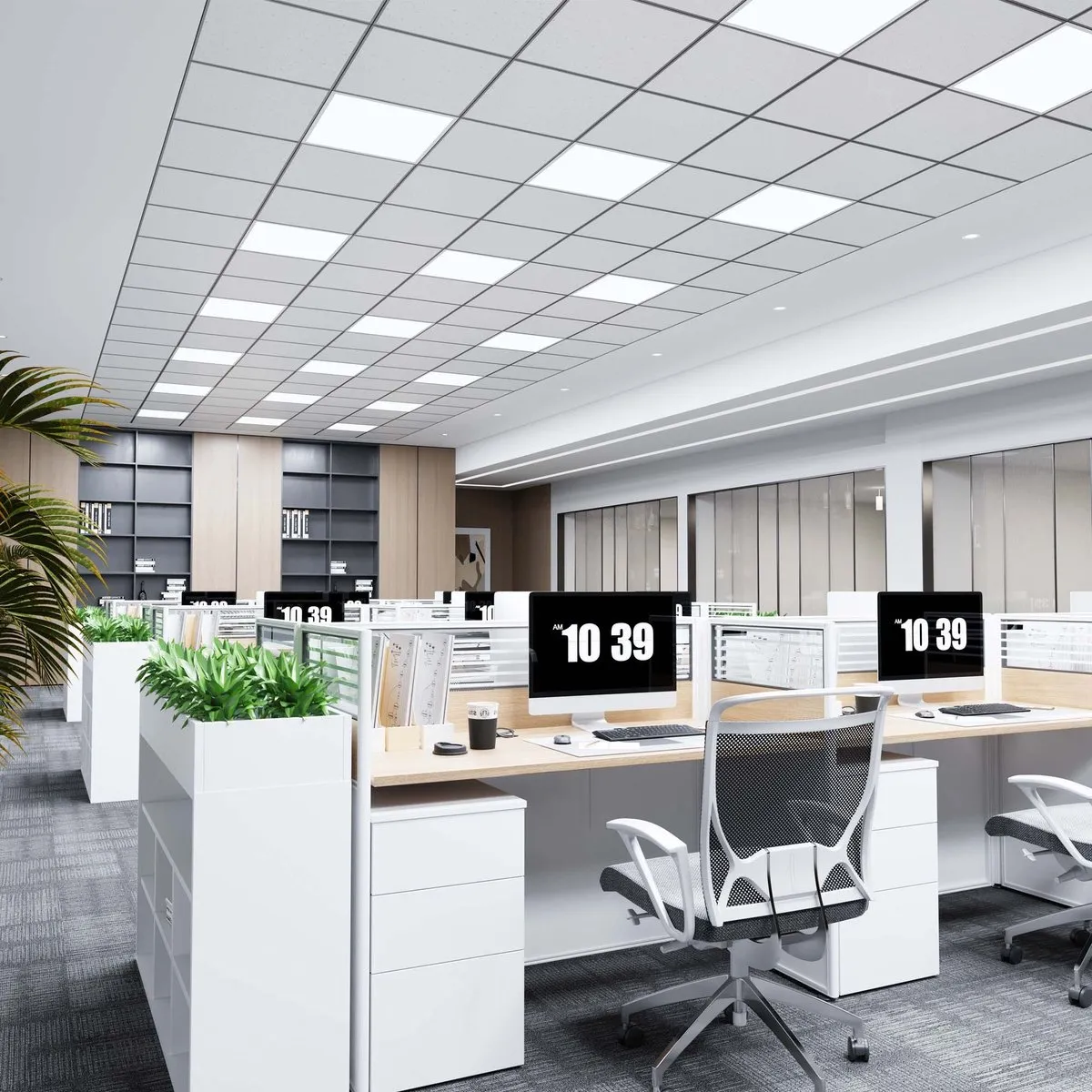 Ledvion 6X LED Paneel 60x60 36W 4000K - 6 Stuks