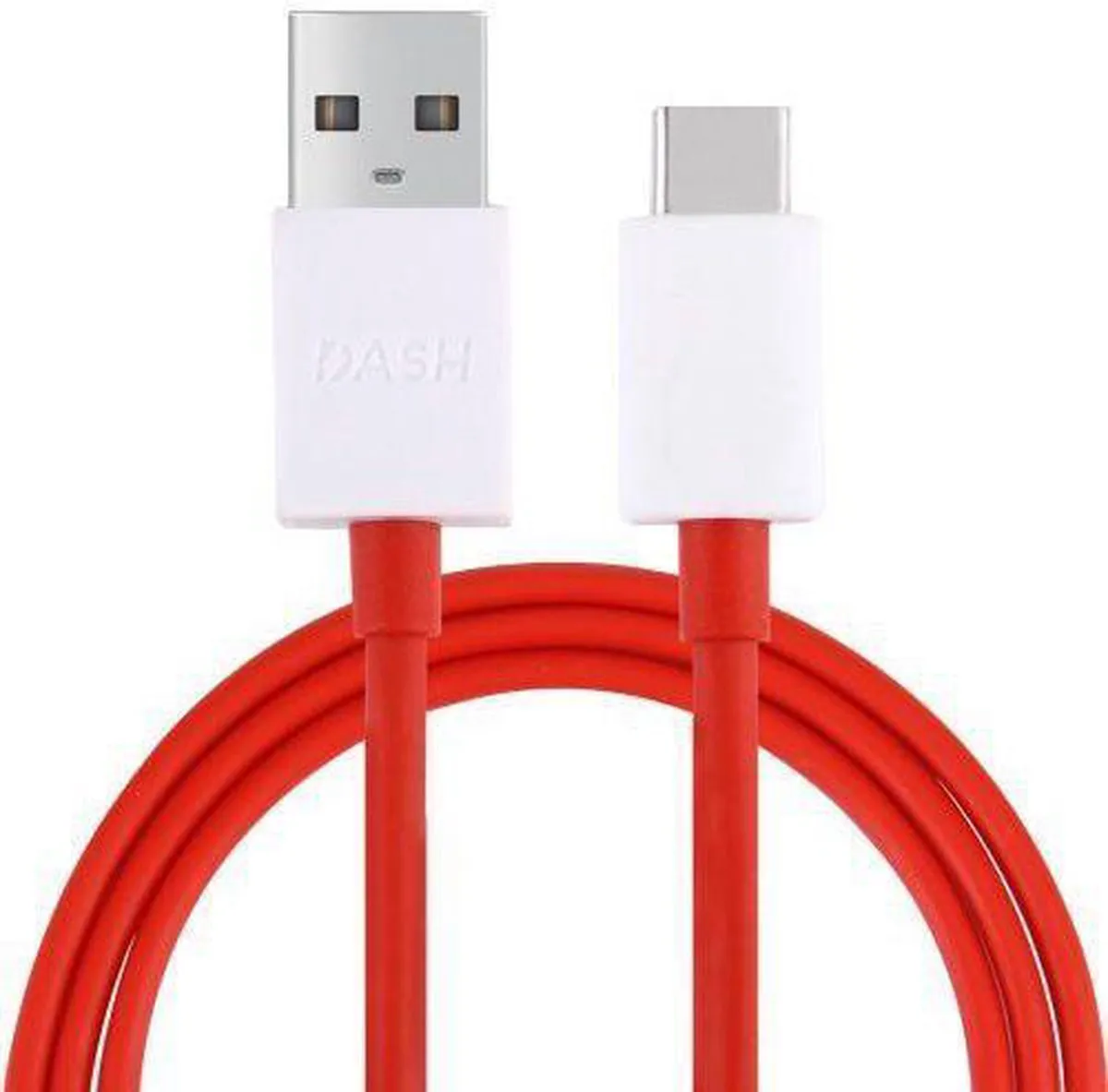 OnePlus 202003201 Type-C Kabel - Wit/Rood