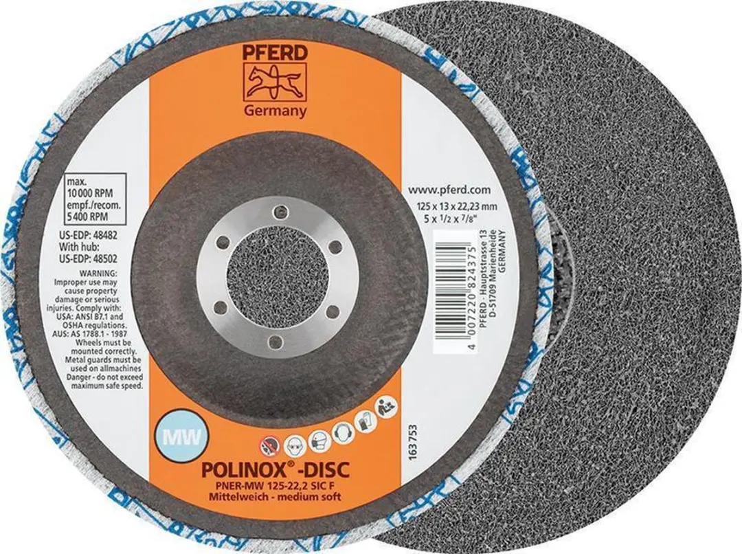 Pferd Polinox-compactslijpschijf DISC PNER-MW 125mm