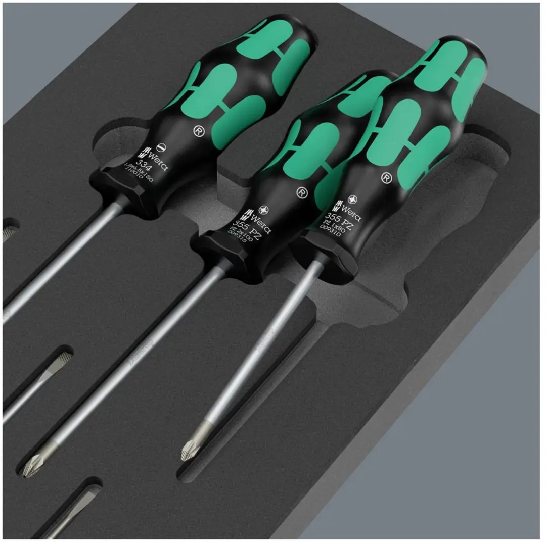 Wera 9718 Serie 300 Schroevendraaierset Elektronica - afbeelding 2 van 6