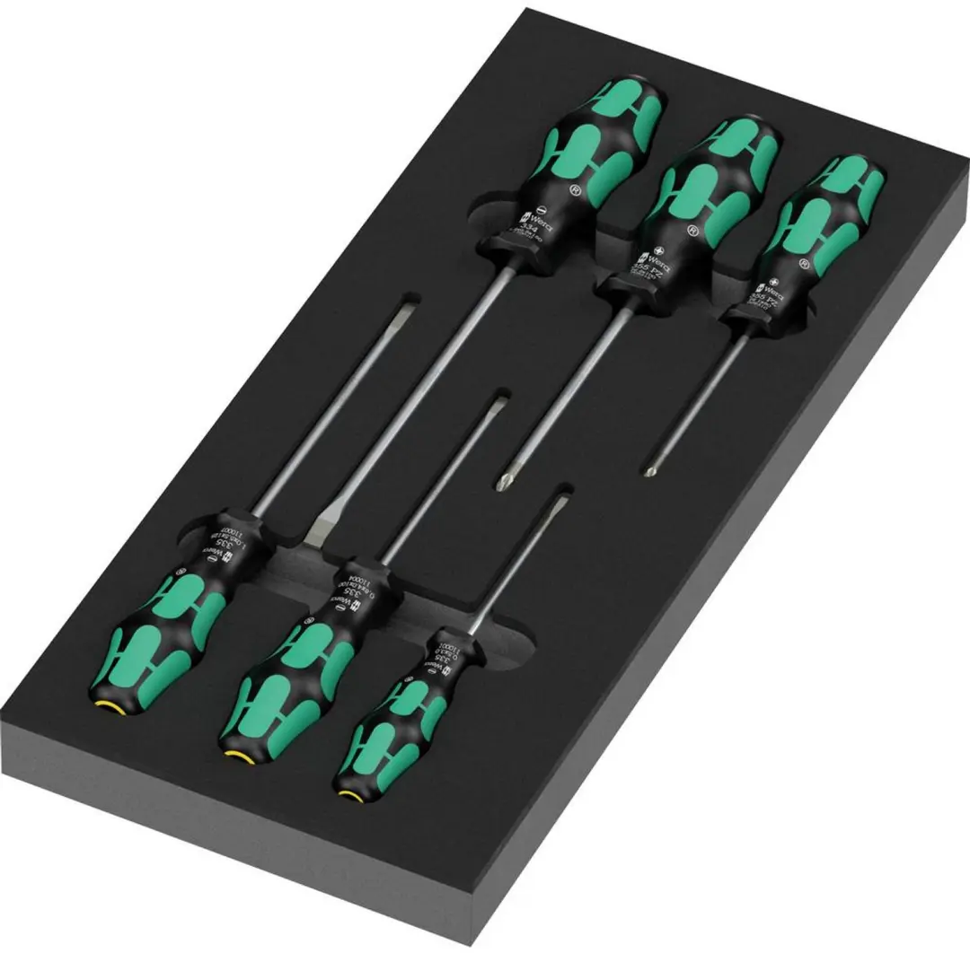 Wera 9718 Serie 300 Schroevendraaierset Elektronica