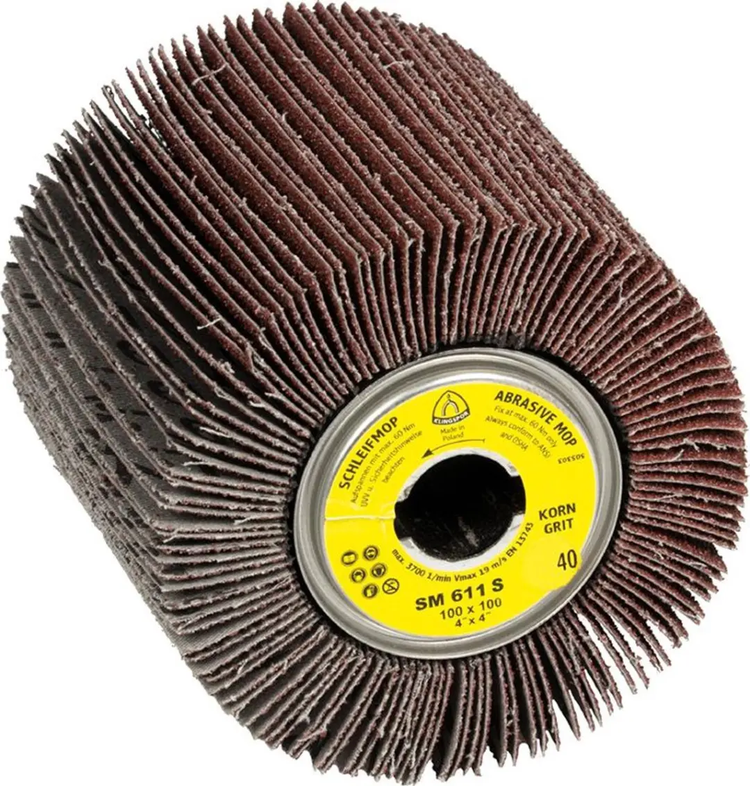 Klingspor SM 611 Schuurmop 180 - 100x100mm - afbeelding 2 van 2