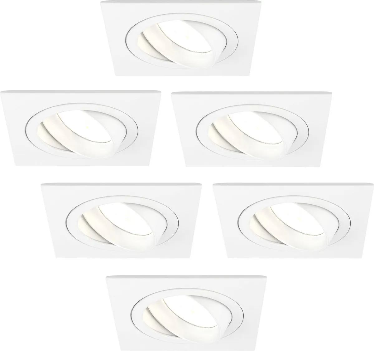 Ledvion 6x Inbouwspot Sevilla 3W